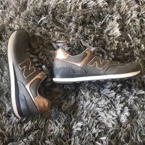 Rose Gold New Balance 574